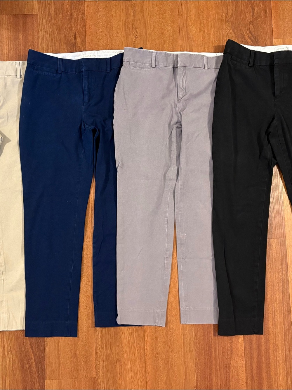Crown & Ivy Chino Pants Bundle of 4 Size 6